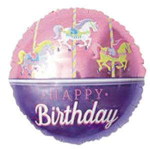 בלון HAPPY  חד קרן 18"